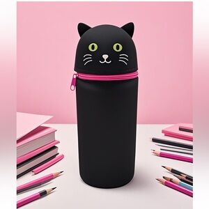 Black Cat Pencil Case